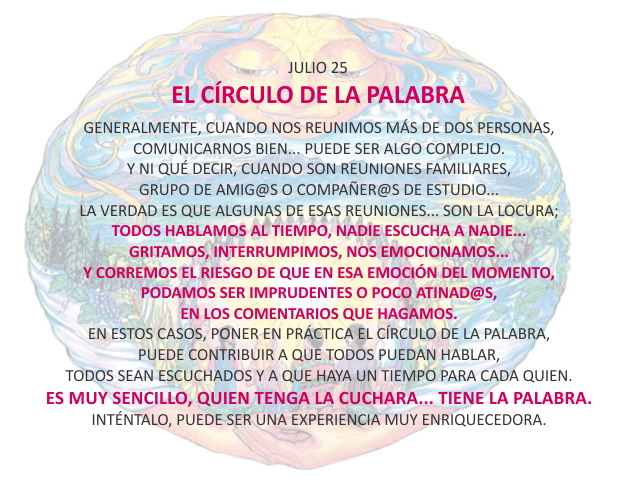 El círculo de la palabra